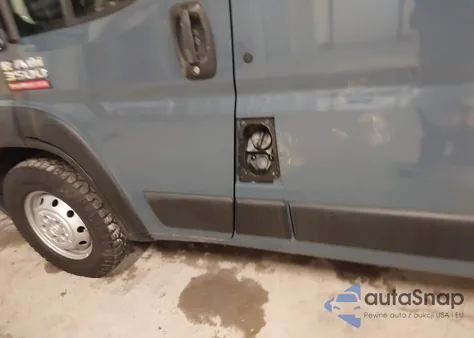 2020 Ram Promaster 3500 Cargo Van High Roof 159 Wb Ext из США, поврежденный, VIN 3C6URVJG9LE128952